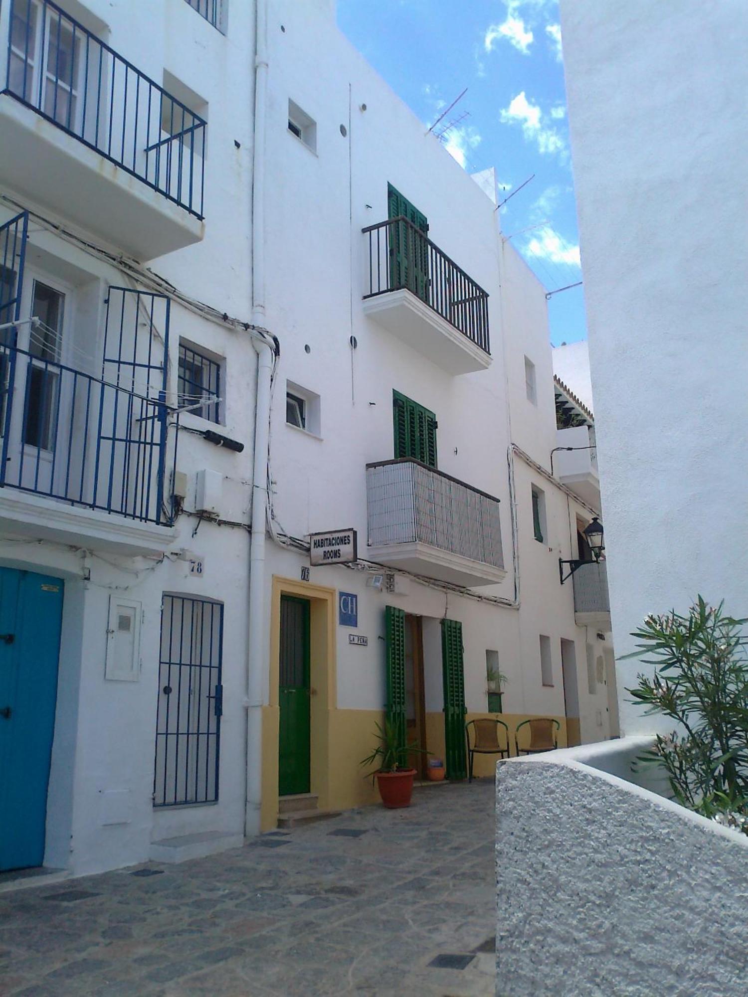 Casa De Huespedes La Pena Hotel Ibiza Eksteriør billede